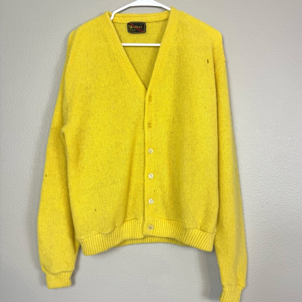 Walker 60s/70s alpaca blend cardigan‎ sweater J